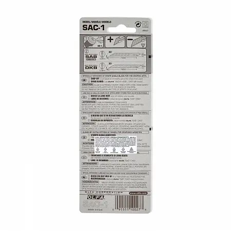 Нож OLFA SAC-1, Graphics, 30 градусов